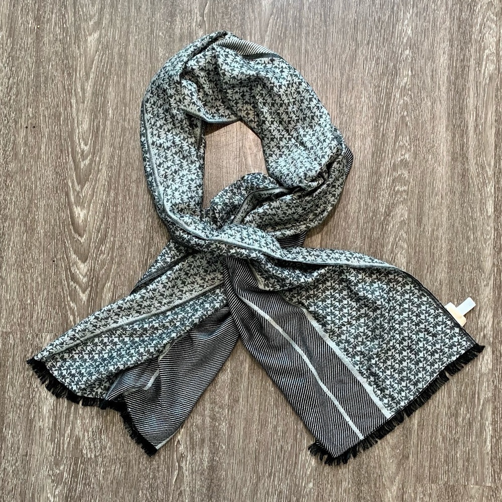 Michael Kors logo large blanket scarf